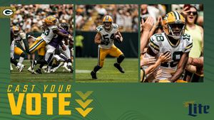 Image post by @packers on Twitter/X