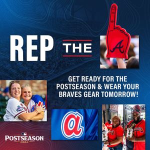 Image post by @Braves on Twitter/X
