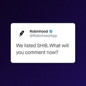 Image post by @robinhoodapp on Instagram