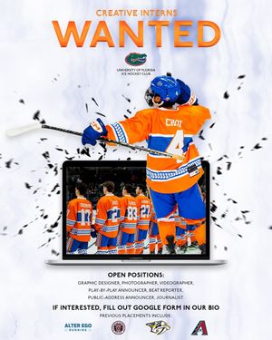Image post by @ufhockey on Instagram