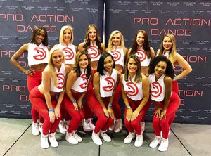Image post by @atlhawksdancers on Instagram