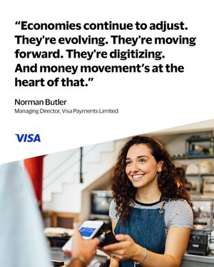 Image post by @visa on Instagram