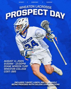 Image post by @wheatonlacrosse on Instagram
