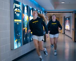 Image post by @umichwbball on Instagram