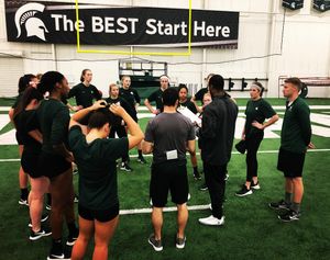 Image post by @msu_volleyball on Instagram
