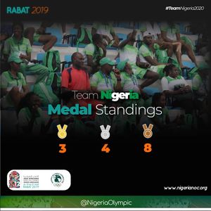 Image post by @nigeriaolympic on Instagram