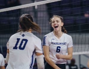 Image post by @ACU_Volleyball on Twitter/X