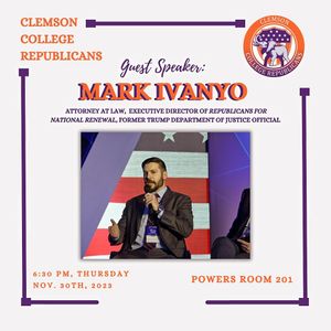 Image post by @clemsoncollegerep on Instagram