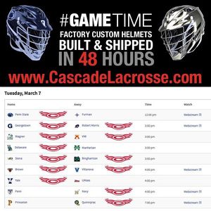 Image post by @cascade_lacrosse on Instagram