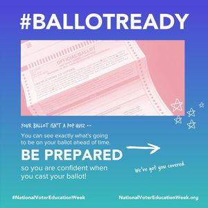 Image post by @rockthevote on Instagram
