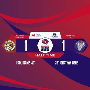Image post by @sgpremierleague on Instagram