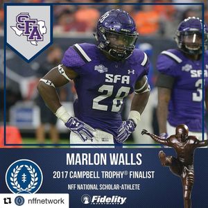 Image post by @sfa_football on Instagram