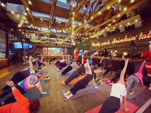 Image post by @yogapartylive on Instagram