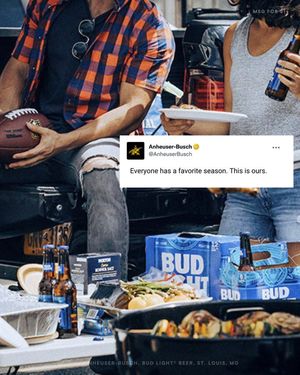 Image post by @AnheuserBusch on Facebook