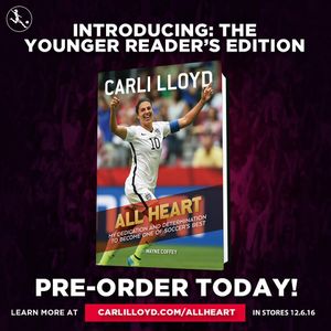 Image post by @carlilloyd on Instagram