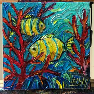 Image post by @monaedulescoart on Instagram