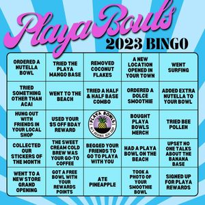 Image post by @playabowls on Instagram