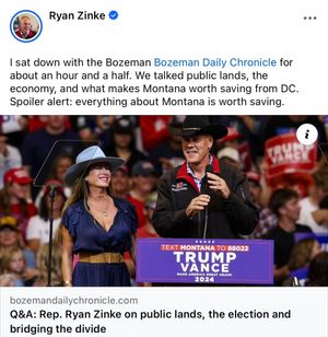 Image post by @zinkeformontana on Instagram
