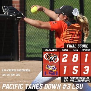 Image post by @pacificsoftball on Instagram