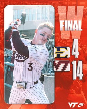 Image post by @hokiesbaseball on Instagram