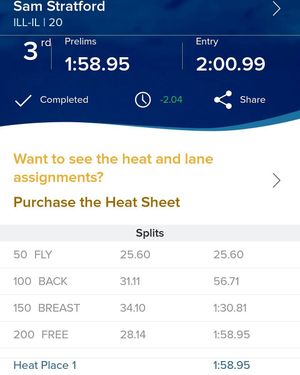 Image post by @illiniswimdive on Instagram