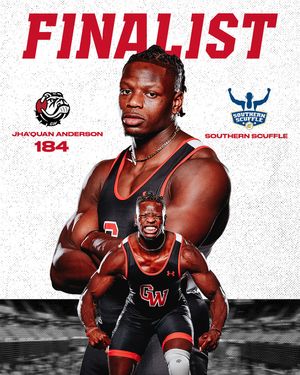 Image post by @gwuwrestling on Instagram