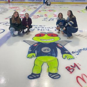 Image post by @BlueJacketsNHL on Twitter/X