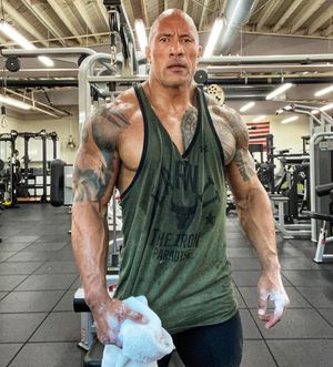 Image post by @therock on Instagram