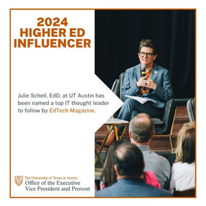 Image post by @UTAustinProvost on Twitter/X