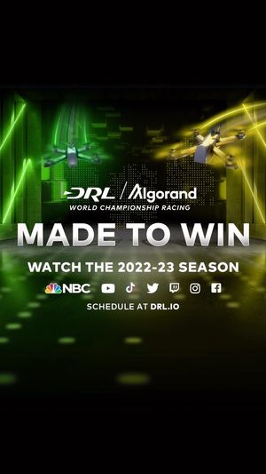 Video post by @thedroneracingleague on Instagram
