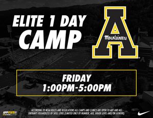 Image post by @appstate_fb on Instagram