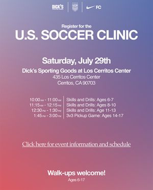 Image post by @calsouthsoccer on Instagram