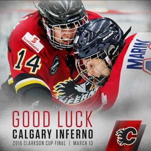 Image post by @nhlflames on Instagram