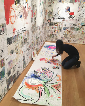 Image post by @drawingcenter on Instagram