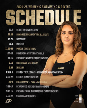 Image post by @purduewswimdive on Instagram