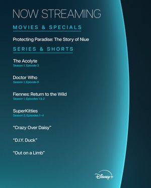 Image post by @DisneyPlus on Twitter/X