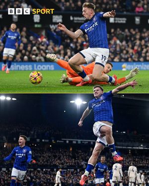 Image post by @BBCSport on Twitter/X