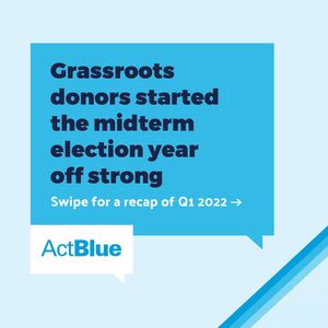 Image post by @actblueorg on Instagram