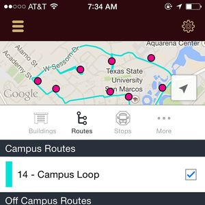 Image post by @txst on Instagram