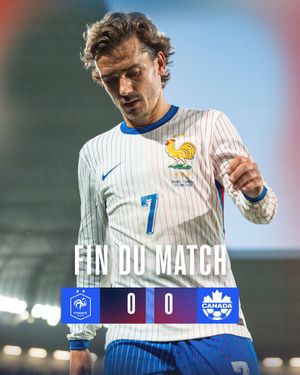 Image post by @equipedefrance on Twitter/X