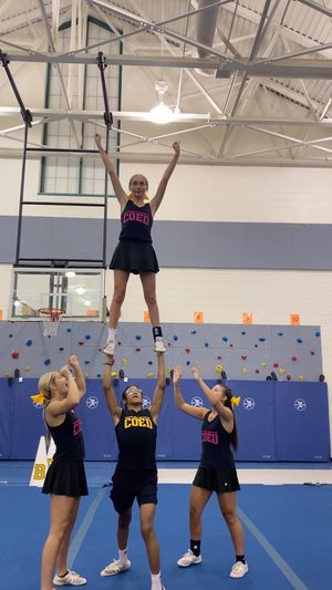 Video post by @butlertornadocheer on Facebook