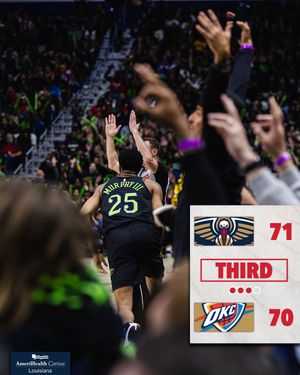 Image post by @PelicansNBA on Twitter/X