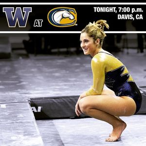 Image post by @uwgymnastics on Instagram