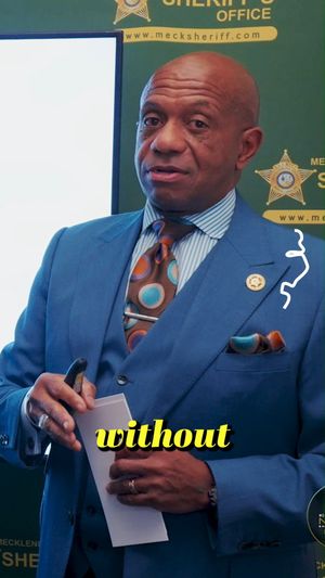 Video post by @MeckSheriff on Facebook