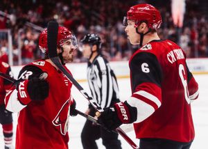 Image post by @ArizonaCoyotes on Twitter/X