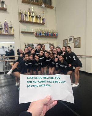 Image post by @varsitycudettes on Instagram