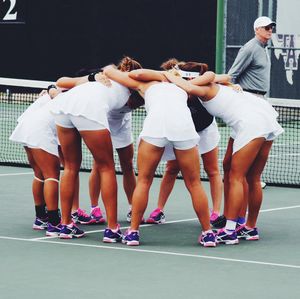 Image post by @sfa_tennis on Instagram