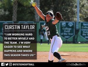 Image post by @stetsonsoftball on Instagram