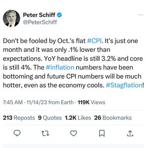 Image post by @peterschiff on Instagram