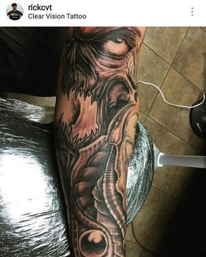 Image post by @clearvisiontattoo on Instagram